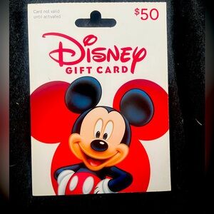 $50 Disney gift card